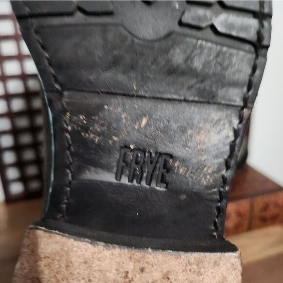 Frye Suede Lace Up Combat Boot - Picture 7 of 9